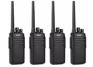 4 шт Рація військова професійна DMR TYTERA MD-680 10 Вт UHF водонепроникний до 10 км захист від перехоплення