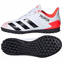 Детские сороконожки adidas Predator 20.4 TF J. Оригинал. (ар. EG0933).