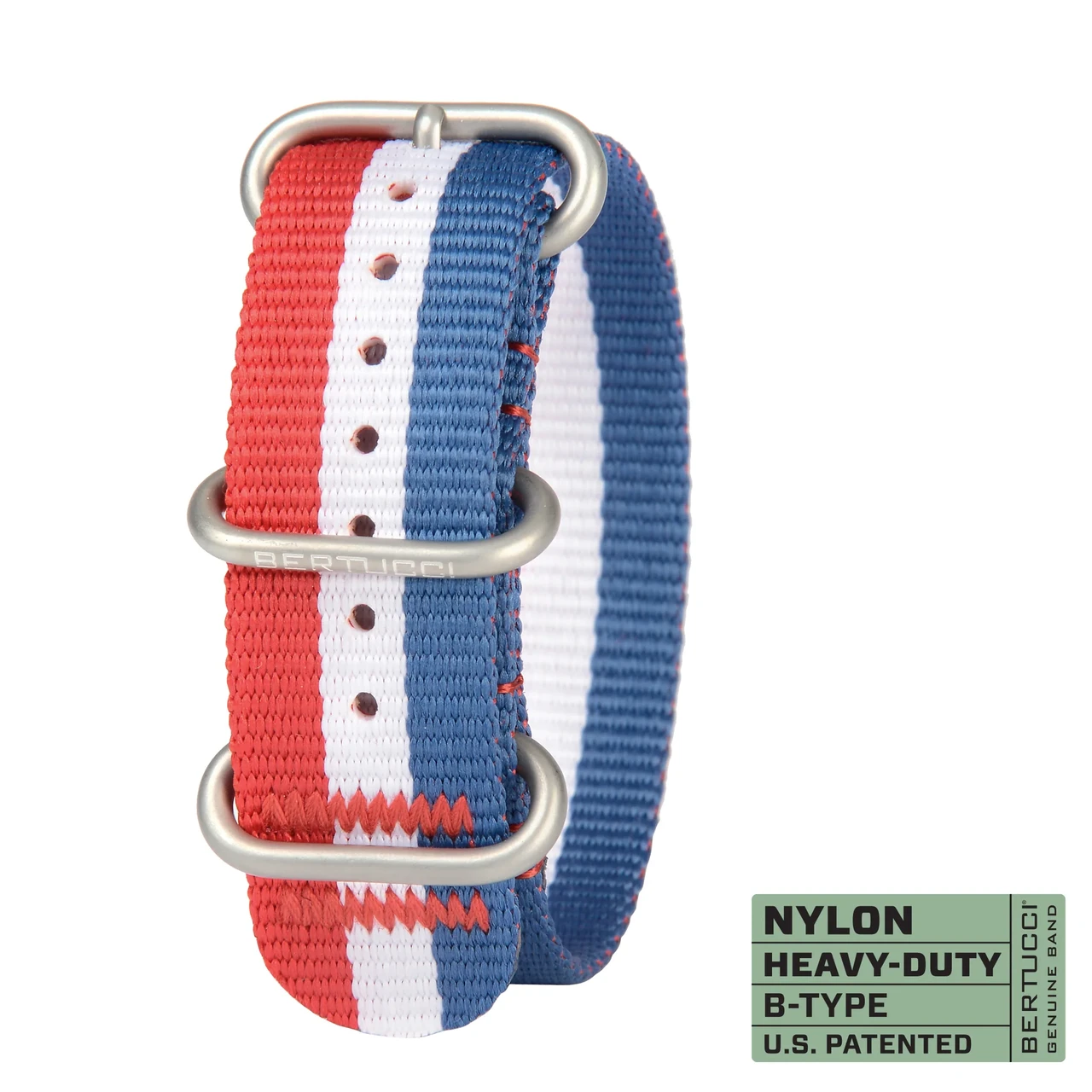 Ремінець нейлоновий bertucci #161 - American Pro-Stripe™ w/ matte hardware, 7/8" - 22 mm size for A-2, A-3, A-6 & B-1 Cases, фото 1