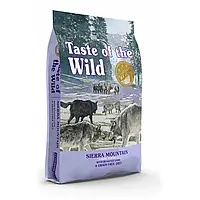 Taste of the Wild Sierra Mountain Canine (Тейст оф зе Вайлд Сьерра Ягненок) корм для собак всех возрастов 12.2 кг.