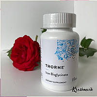 Thorne Iron bisglycinate бісгліцинат заліза, 60 капсул