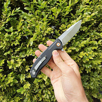 Ніж складаний 21 см / Кишеньковий ножик на кожен день / Міцний гострий ніж JJ47, GP19