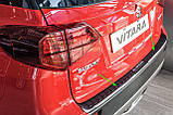 Захисна накладка на задній бампер з ребрами для Suzuki Vitara 2015+, фото 6