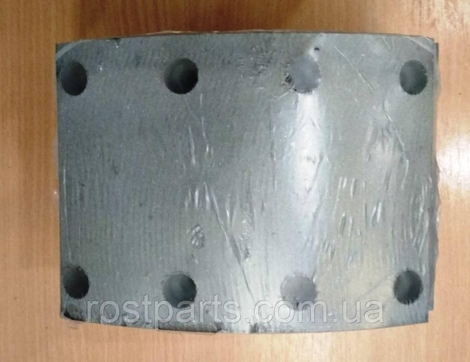 Накладка гальмівної колодки КамАЗ 5511-3501105-01