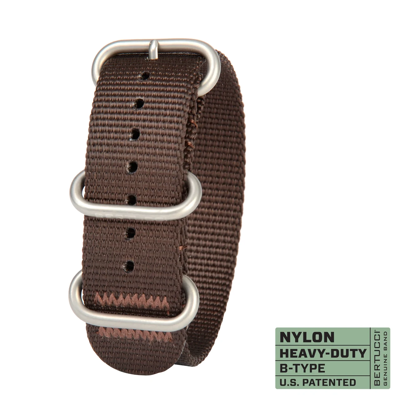 Ремінець нейлоновий bertucci #166 - Field Brown™ w/ matte hardware, 7/8" - 22 mm size for A-2, A-3, A-6 & B-1 Cases, фото 1