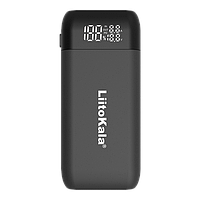 Power Bank Case Liitokala Lii-MP2 Gray, 2x18650-21700, USB-C QC+PD, LCD, Box