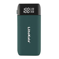 Power Bank Case Liitokala Lii-MP2 Green, 2x18650-21700, USB-C QC+PD, LCD, Box