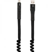 USB кабель Gelius Pro Spring Cable Type-C 2.4 А 1.2 м GP-UC101 Black, фото 5