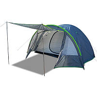 Двухслойная палатка кемпинговая высокая 5ти местная с тамбуром Палатки туристические большие высокие Ranger