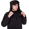 Куртка тактична тепла з флисом SP-Sport TY-5707 р. 2XL, чорна / куртка армійська, фото 5