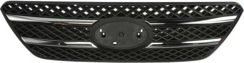 Решітка радіатора (хром/чорн) KIA CEE'D 12.06-08.09