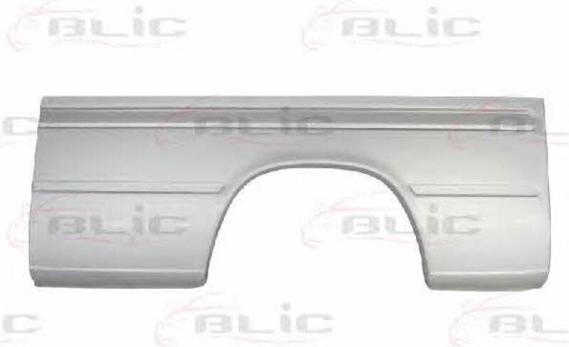 Крыло заднее Леве (середня модель; 1/3 висоти, висота 80мм) Mercedes SPRINTER; VW LT 01.95-07.06 Крило