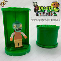 Конструктор мини-фигурка Зомби Plants vs Zombie 5 см