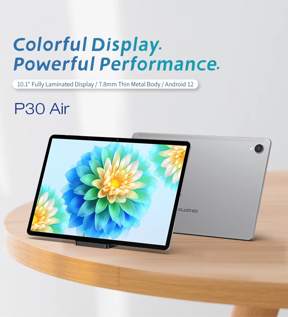 Планшет Teclast P30 Air 10,1" 4/64Gb 4G 6000mAh Android 12 - фото 3 - id-p1675237285