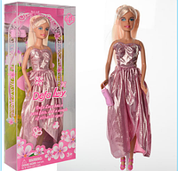 Кукла Defa с сумочкой в розовом 8112