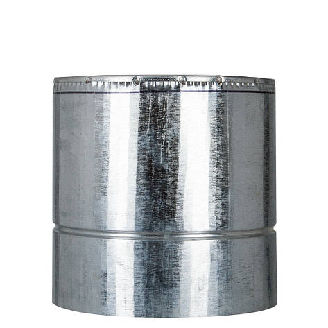 Труба термо (50 мм) 0,25 м Ф130/230 неірж/оц AiSi321  ⁇ 1,0 мм, фото 1