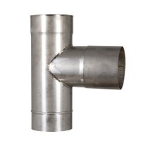 Трійник Ф130 87° AiSi321  ⁇ 1,0 мм