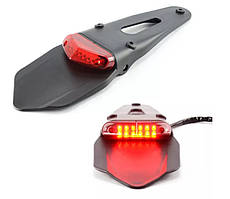 Універсальний крос/ендуро/вело стоп-сигнал вмонтований у крило 33 см