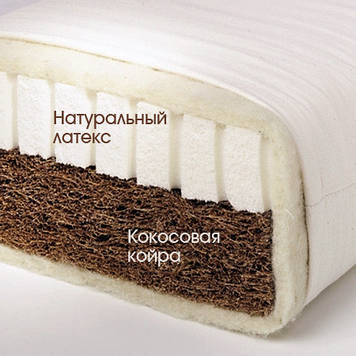 Дитячий кокосовий матрац SoNLaB Бейбі кокос 120*60