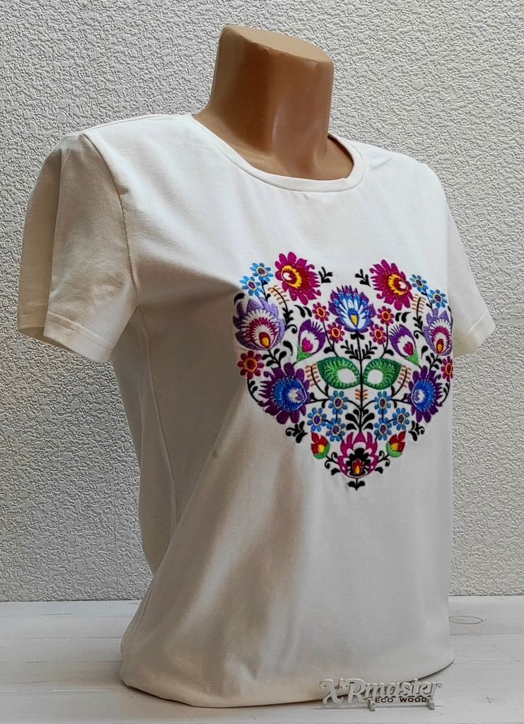 Футболка з вишивкою жіноча Берегиня на бежевому, футболка вишивка,футболка вишиванка,футболка з вишиванкою,футболка вишита, фото 1