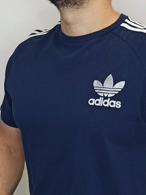 Adidas california t shirt blue sales