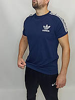 Футболка мужская синяя Adidas originals. Размер - XL.