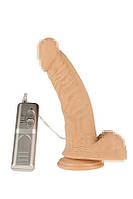 Фалоімітатор з вібрацією Alive Dr.No, ПВХ, діаметр 4,6 см AL21037