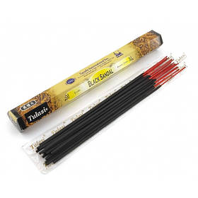 Black Sandal Exotic Incense Sticks (Чорний Сандал)(Tulasi)
