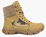 Черевики чоловічі демісезонні бежеві натуральний нубук Україна VM Villomi — розмір 40 (26,3 см)