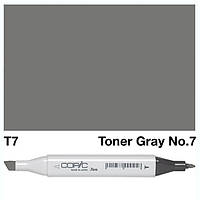 Маркер спиртовий двосторонній COPIC, T7 Чорнило сіре No.7