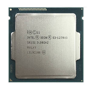 Процесор Intel Xeon E3-1270v3, 4 ядра, 3.5Гц, LGA 1150