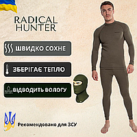 Мужское тактическое термобелье Radical Hunter (original), теплое зимнее комплект для охоты, для военных M