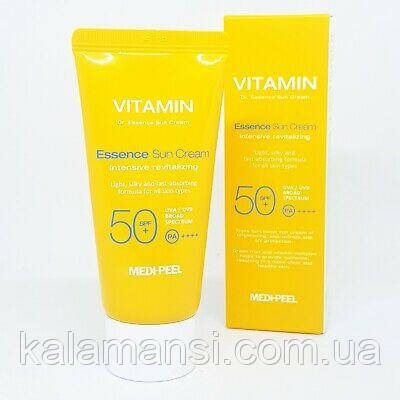 Витаминный солнцезащитный крем Medi-Peel Vitamin Dr. Essence Sun Cream SPF50+ PA++++ 50 ml (02.05.2025 г)