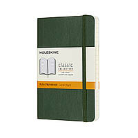 Записник Moleskine Classic 9 х 14 см / Лінійка Миртовий Зелений М’який