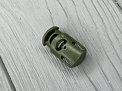 Фіксатор для шнура 8000 пластик Хакі (50 штук)