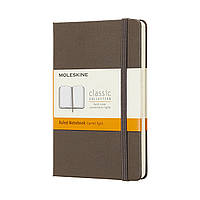 Записник Moleskine Classic 9 х 14 см / Лінійка Коричневий