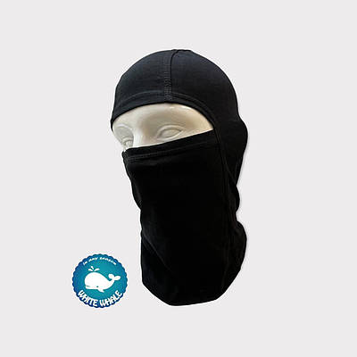 Балаклава трикотажна чорна / Маска / Подшлемник / Шапка-маска