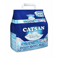 CATSAN HYGIENE МІНЕРАЛЬНИЙ ВБИРАЮЧИЙ НАПОВНЮВАЧ ДЛЯ КОТЯЧОГО ТУАЛЕТУ 10 Л