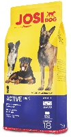 Сухий корм Josera JosiDog Active для дорослих активних собак, домашня птиця та зелені мідії 18 кг