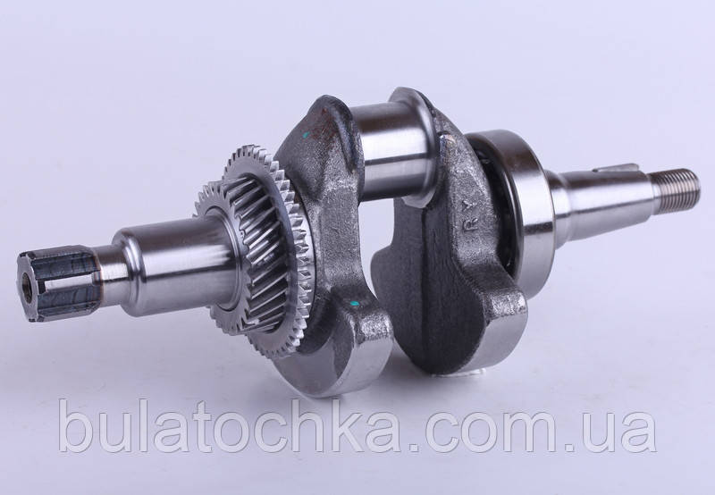 Колінвал у зборі під шліци діаметр 25 мм 177F