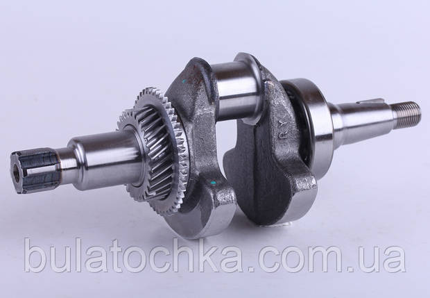 Колінвал у зборі під шліци діаметр 25 мм 177F, фото 1