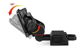 Кріплення на шолом FMA L4G24 для PVS-15, PVS-18, GPNVG-18, Колір: Black, TB1012-BK