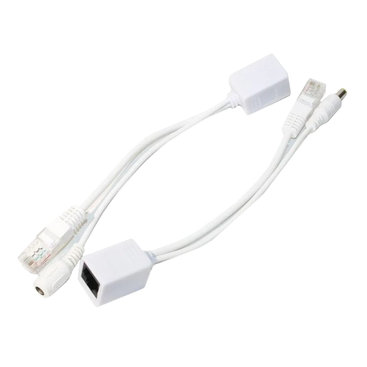 POE OEM Q50 інжектор пасивний (пара) 802.3at (30Вт) з портами Ethernet 10/100Mbps, фото 1