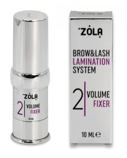 Склад No2 для ламінування брів і вій Volume Fixer Zola