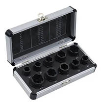 Екстрактори для пошкоджених болтів, гаєк, 9-19м, HSS-сталь, 10 шт, фото 4