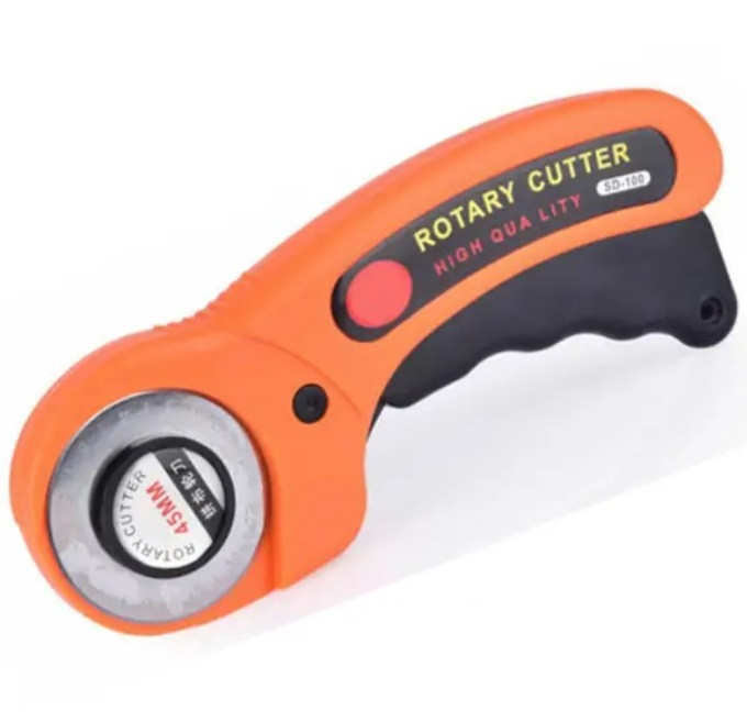 Ніж розкручений ручним, 45ммм, для різання тканини, шкіри, паперу, SD-100