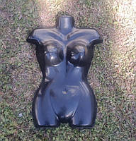 Манекен напівторс підвісний жіночий Розмір 52 чорний
