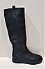 STTOPA демі зима. Висота 42 см. Розміри 40-45. Чоботи великих розмірів шкіряні. 334-4045 Чорні, фото 3