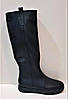 STTOPA демі зима. Висота 42 см. Розміри 40-45. Чоботи великих розмірів шкіряні. 334-4045 Чорні, фото 2