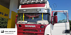 Накладка на сонцезахисний козирок Scania